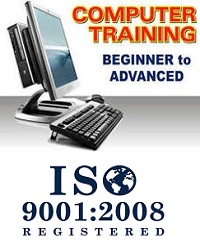 Computer training - ISO 9001 registered